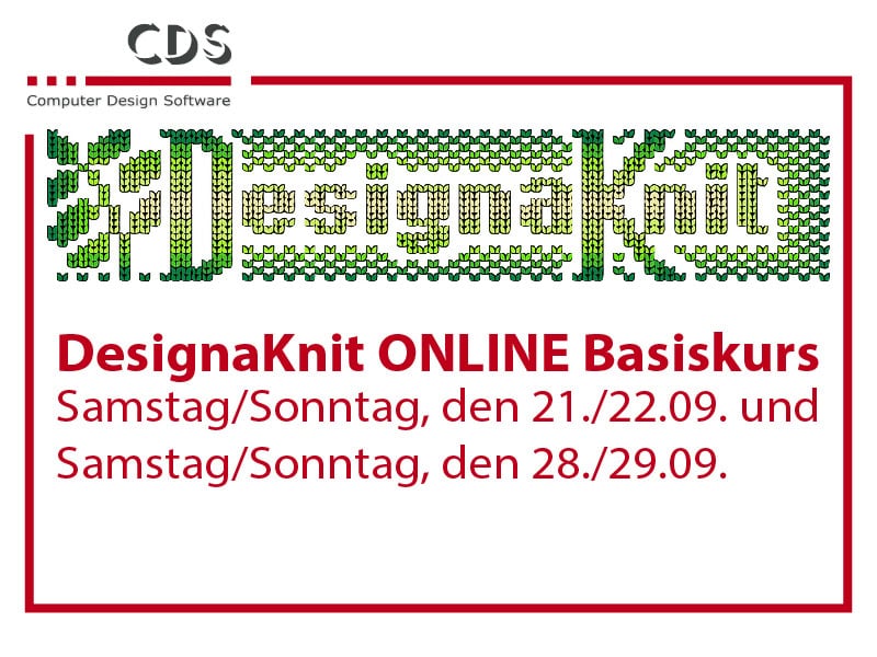 CDS Design - DesignaKnit Online Basisiskurs September 2024